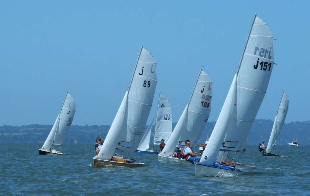 Jolly Boats racing in the 2009 NZ Championships at French Bay  © www.jollyboat.co.nz